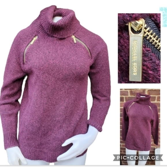 Michael Michael Kors double zip sweater.S‎ - Picture 1 of 9
